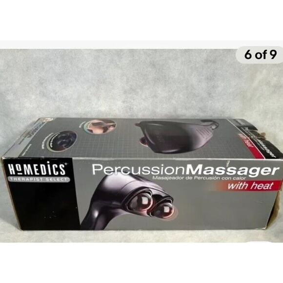 HoMedics PA-1HWC Heated Percussion Massager Therapist Select Professional w/Heat - Picture 1 of 6